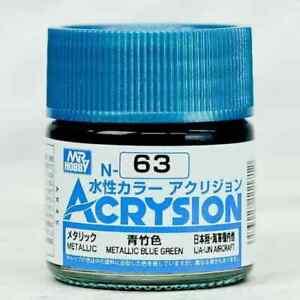 Mr.Hobby Acrysion N63 - Metallic Blue Green