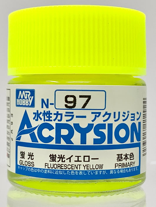 Mr.Hobby Acrysion N97 - Fluorescent Yellow