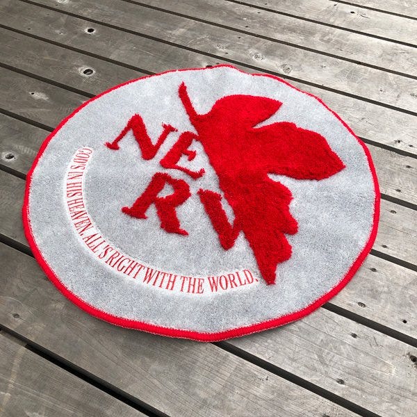 Evangelion - NERV Logo Floor Mat