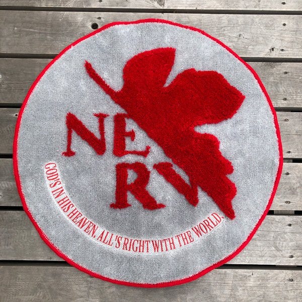 Evangelion - NERV Logo Floor Mat