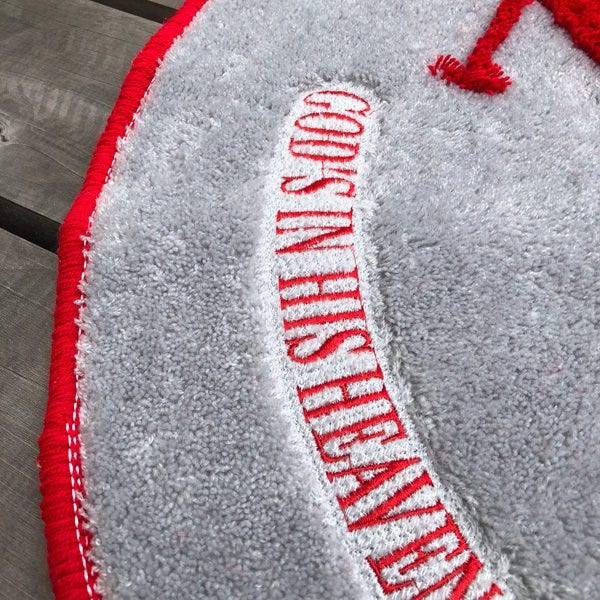 Evangelion - NERV Logo Floor Mat