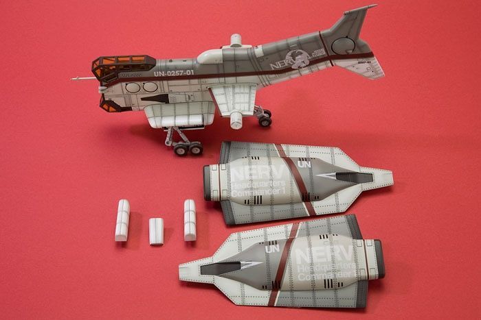 Neon Genesis Evangelion 1/100 Vertical Take-off and Landing Aircraft YAGR-N101