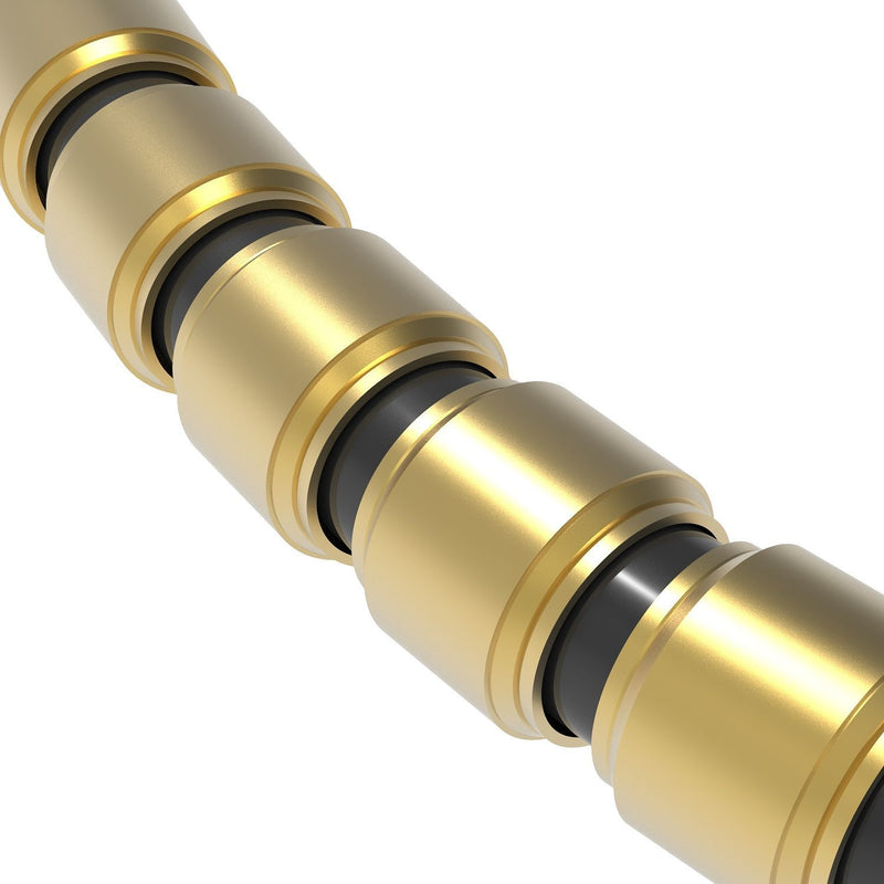 HiQ Parts NP Pipe Large (20pcs) - Silver/Black/Gold