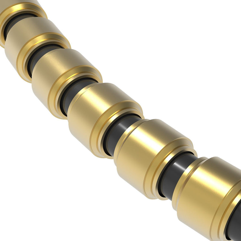 HiQ Parts NP Pipe Medium (20pcs) - Silver/Black/Gold