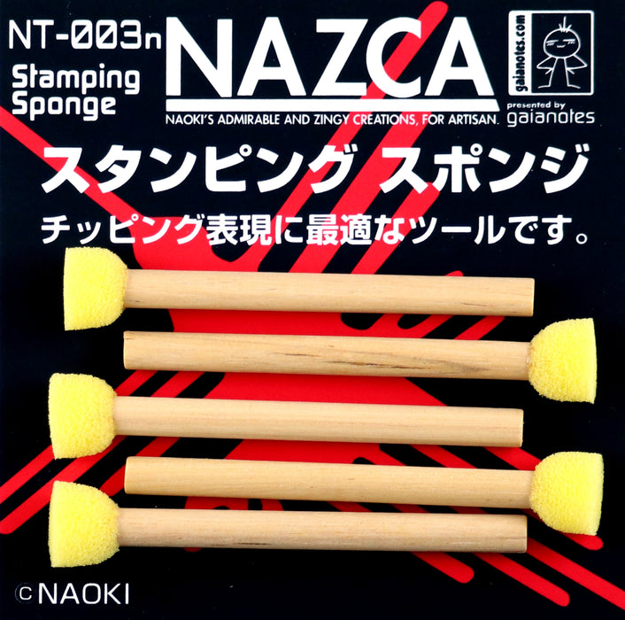 Gaianotes NAZCA NT-003n Stamping Sponge (5pcs)