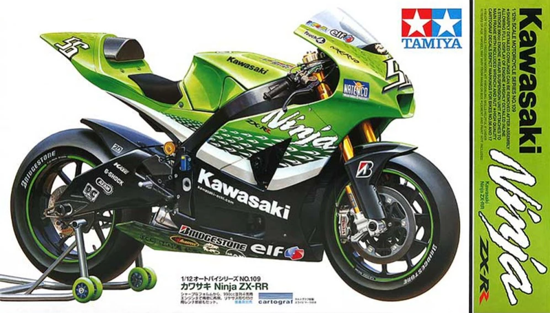1/12 Kawasaki Ninja ZX-RR (Tamiya Motorcycle Series 109)