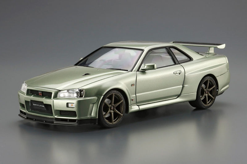 1/24 Nissan BNR34 Skyline GT-R V-Spec II Nur. '02 (Aoshima The Model Car Series 134)