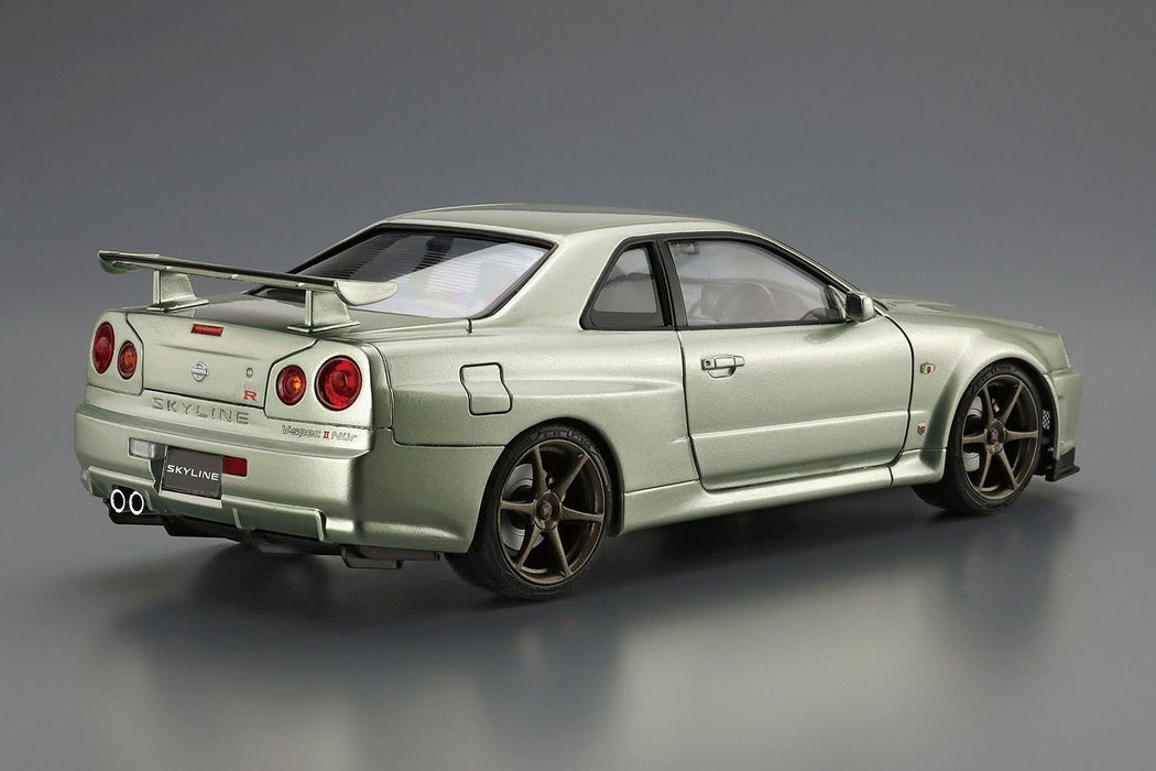 1/24 Nissan BNR34 Skyline GT-R V-Spec II Nur. '02 (Aoshima The Model Car Series 134)
