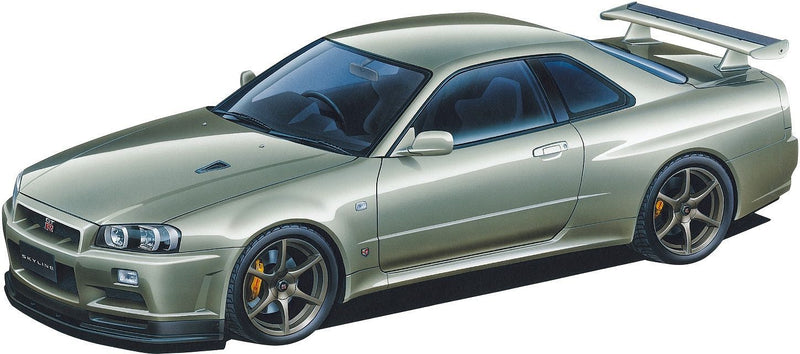 1/24 Nissan BNR34 Skyline GT-R V-Spec II Nur. '02 (Aoshima The Model Car Series 134)