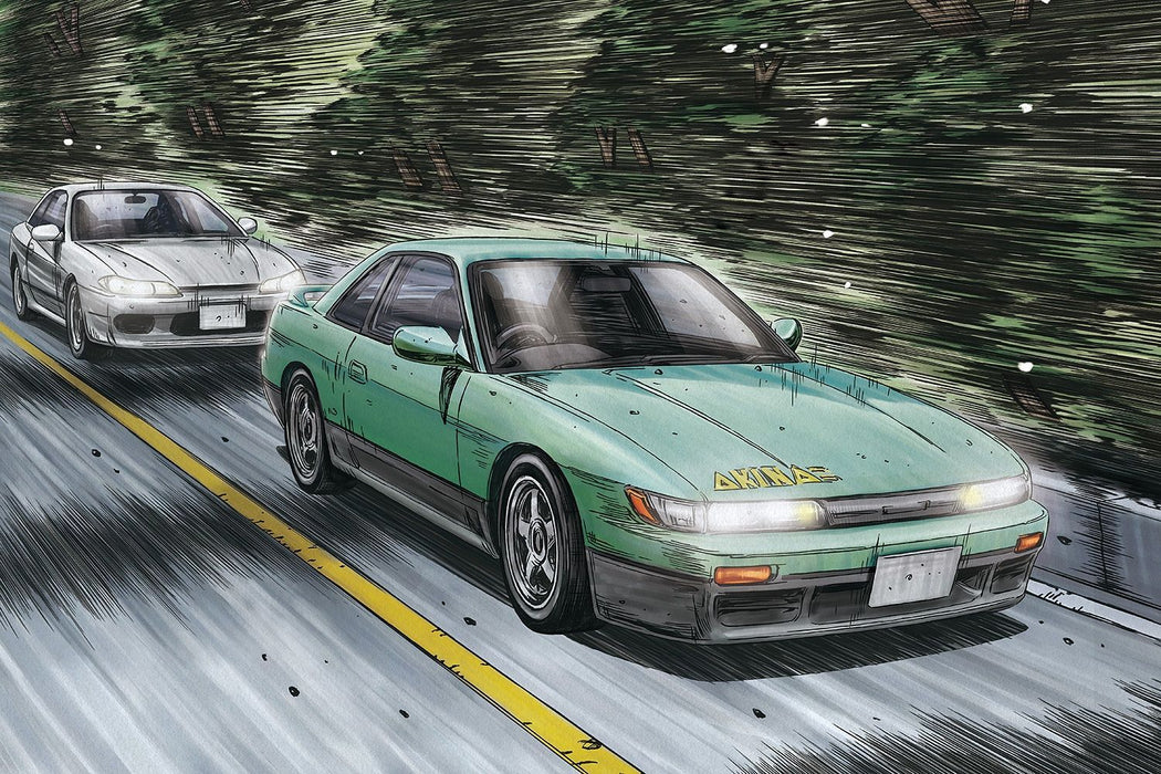 Initial D 1/24 Nissan Iketani Koichiro S13 Silvia