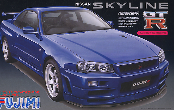 1/24 Nissan Skyline GT-R (BNR34) Nismo Bumper (Fujimi Inch-up Series ID-64)