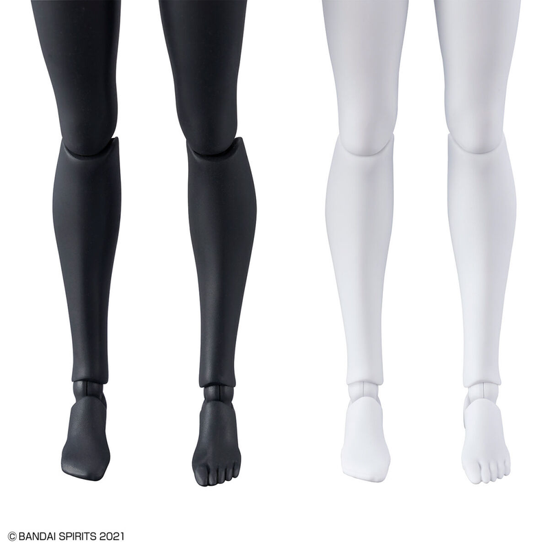 30 Minutes Sisters (30MS) OB12 Option Body Parts Arm Parts & Leg Parts (White/Black)