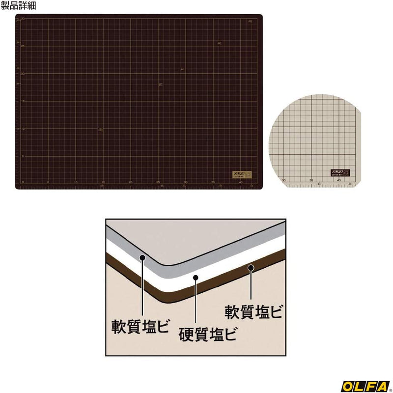 OLFA A3 Double Sided Rotary Mat (Japanese Model: 135B)