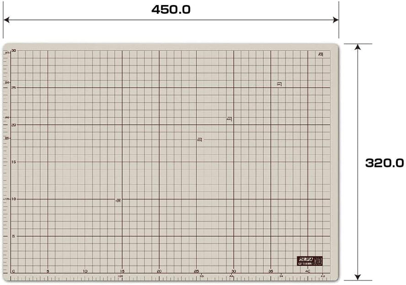 OLFA A3 Double Sided Rotary Mat (Japanese Model: 135B)
