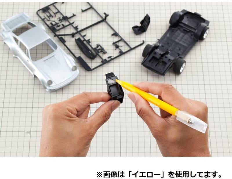 OLFA Designer Graphics Art Knife with 5 Blades (216BS) - Yellow/Blue/Pink/Black