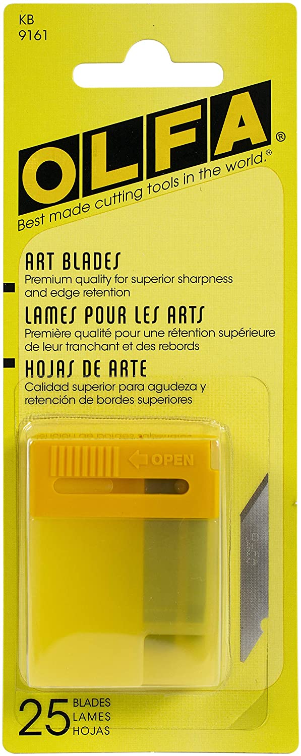 OLFA Multi-purpose Graphic Art Blade - 25/pk (KB/9161)