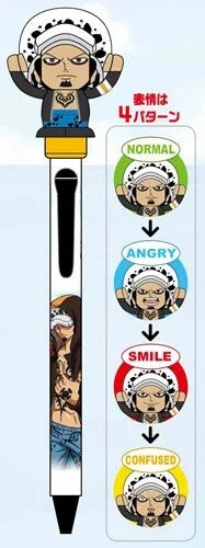 One Piece Trafalgar D. Water Law   - Facial Expression Changing Ballpoint Pen