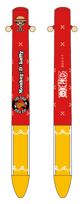 One Piece Ballpoint Pen - Dual Colour - Luffy