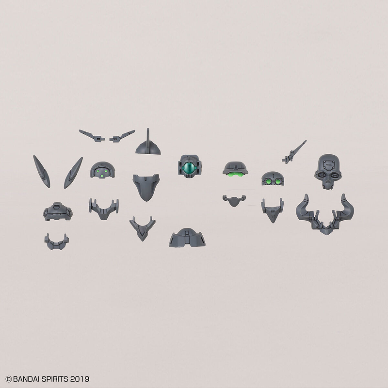 30MM 1/144 W16 Option Parts Set 7 (Customize Heads B)