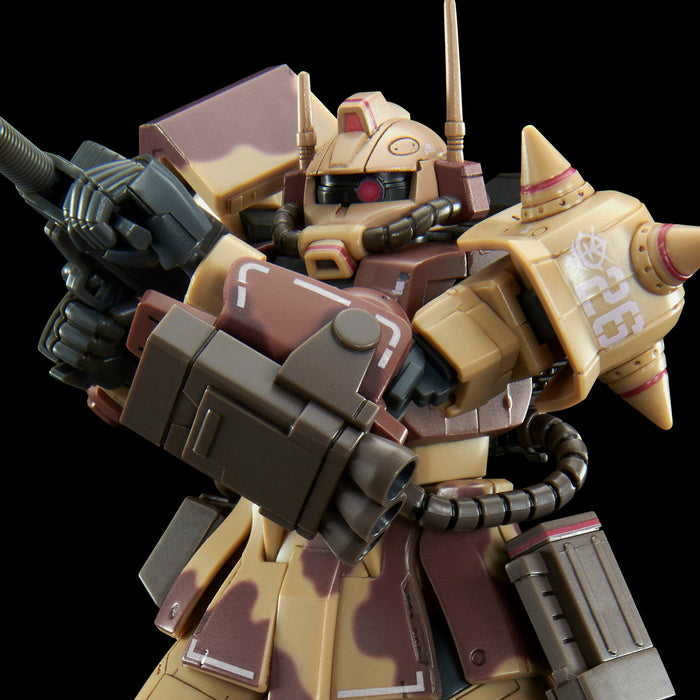 Premium Bandai High Grade (HG) Gundam The Origin 1/144 MS-06D Zaku Desert Type [Double Antenna Specification]
