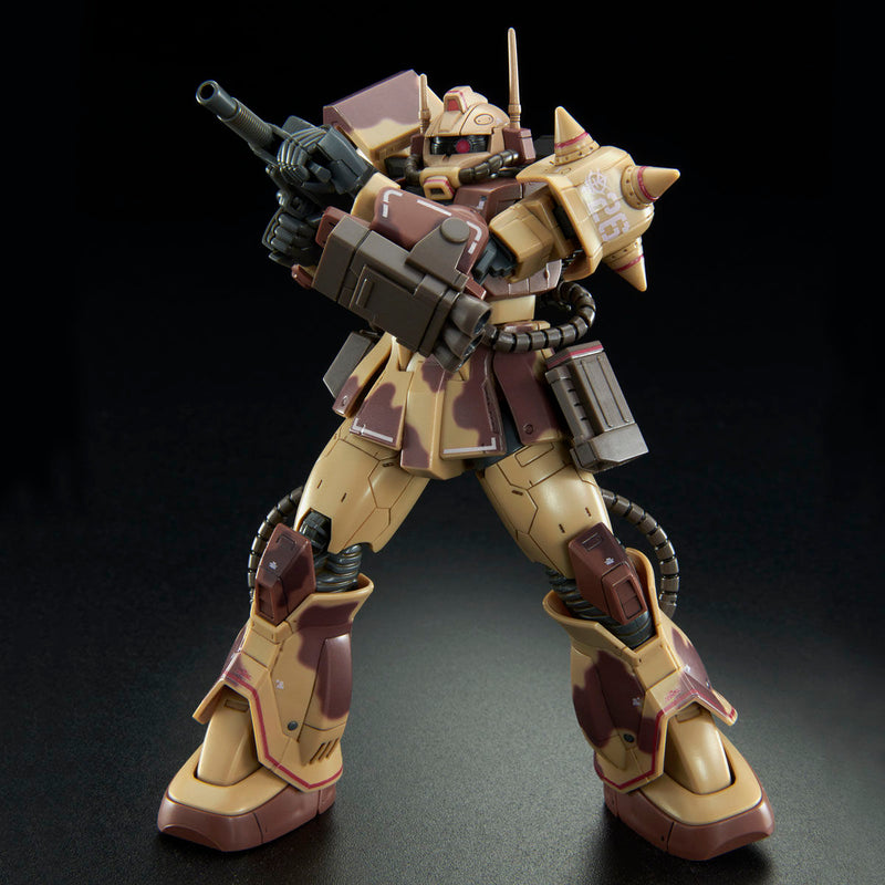 Premium Bandai High Grade (HG) Gundam The Origin 1/144 MS-06D Zaku Desert Type [Double Antenna Specification]