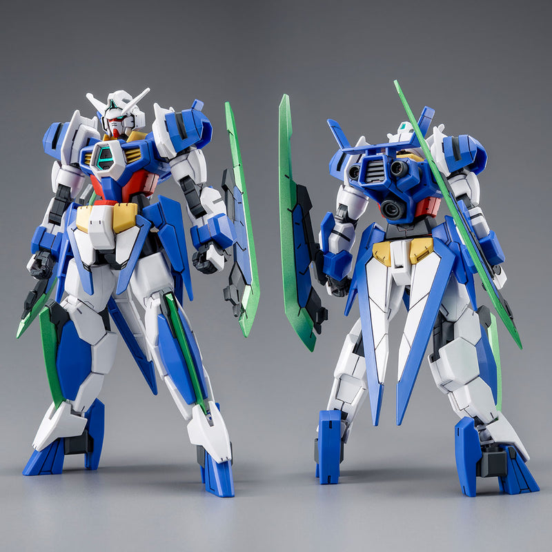 Premium Bandai High Grade (HG) Gundam AGE 1/144 Gundam AGE-1 Razor & Gundam AGE-2 Artemis Set
