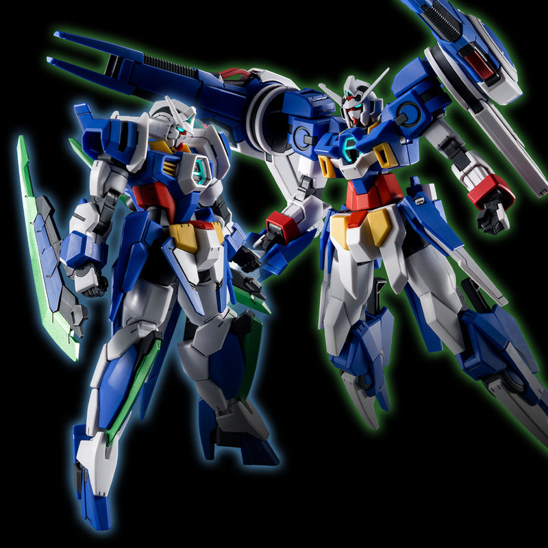 Premium Bandai High Grade (HG) Gundam AGE 1/144 Gundam AGE-1 Razor & Gundam AGE-2 Artemis Set
