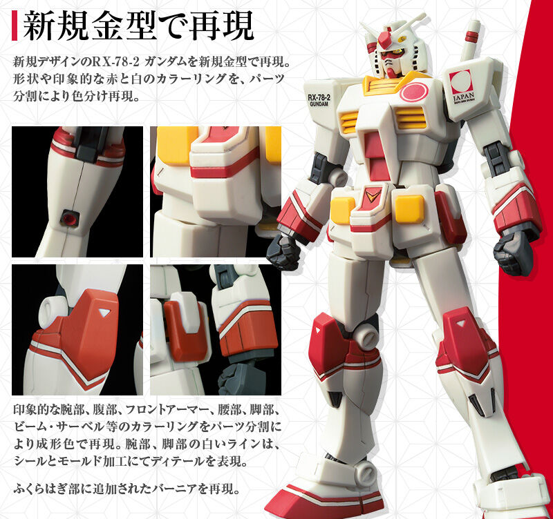 Premium Bandai High Grade (HG) HGUC 1/144 RX-78-2 Gundam [PR Ambassador of the Japan Pavilion, EXPO 2020 Dubai]