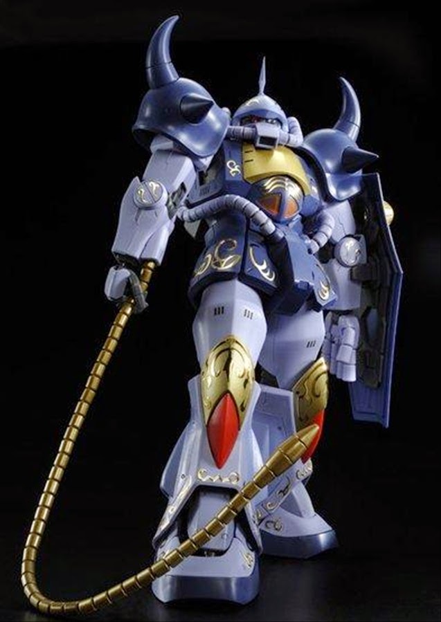 Premium Bandai Master Grade (MG) 1/100 MS-07B Gouf (M'Quve Custom)
