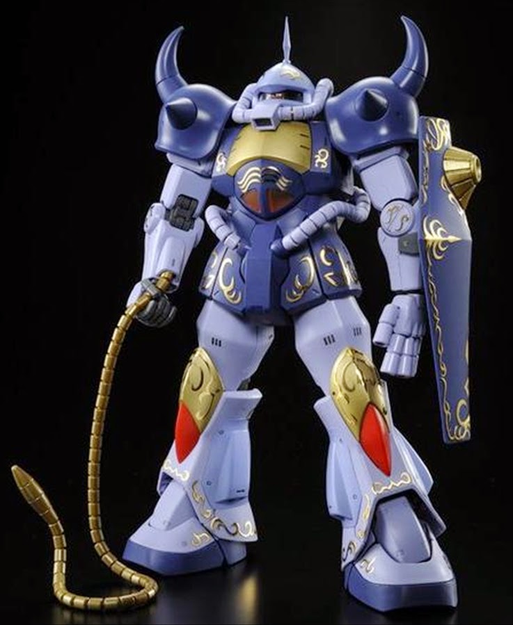 Premium Bandai Master Grade (MG) 1/100 MS-07B Gouf (M'Quve Custom)