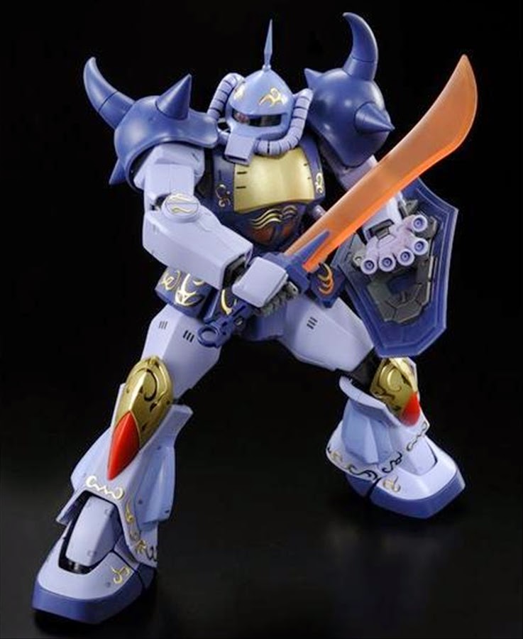 Premium Bandai Master Grade (MG) 1/100 MS-07B Gouf (M'Quve Custom)