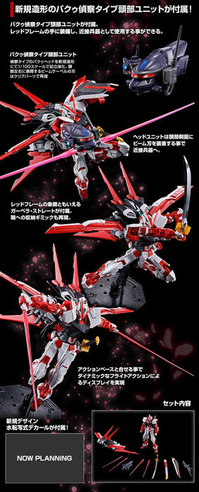 Premium Bandai Master Grade (MG) 1/100 MBF-P02 Gundam Astray Red Frame Flight Unit