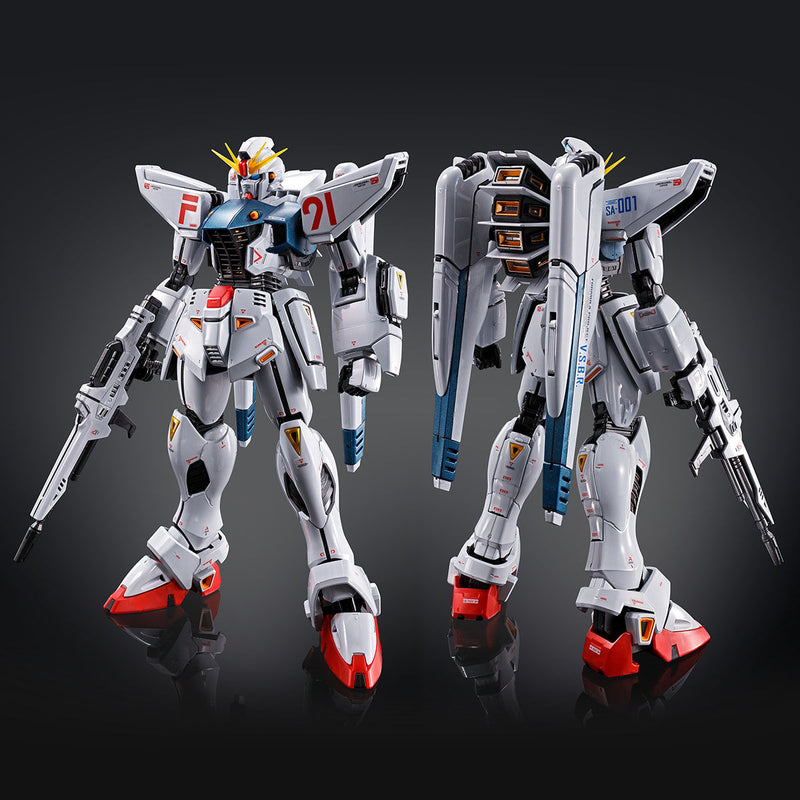 Premium Bandai Master Grade (MG) 1/100 F91 Gundam F91 Ver 2.0 [Titanium Finish]