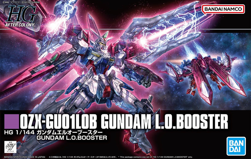 Premium Bandai High Grade (HG) HGAC 1/144 OZX-GU01LOB Gundam L.O.Booster