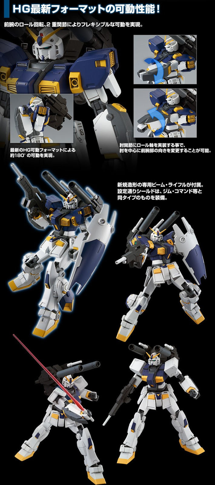 Premium Bandai High Grade (HG) HGUC 1/144 RX-78-6 Gundam G06 Mudrock