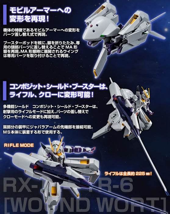 Premium Bandai High Grade (HG) HGUC 1/144 RX-124 Gundam TR-6 [Woundwort]