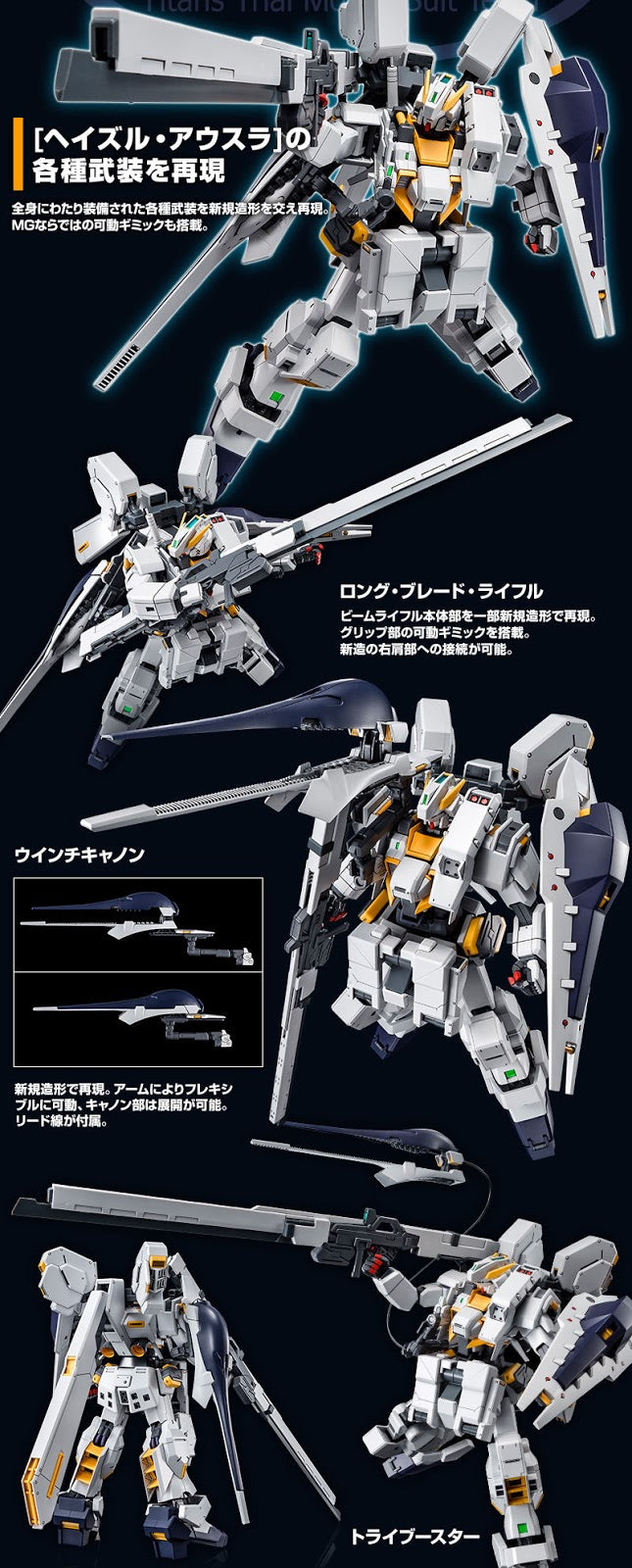 Premium Bandai Master Grade (MG) 1/100 Gundam TR-1 [Hazel OWSLA]