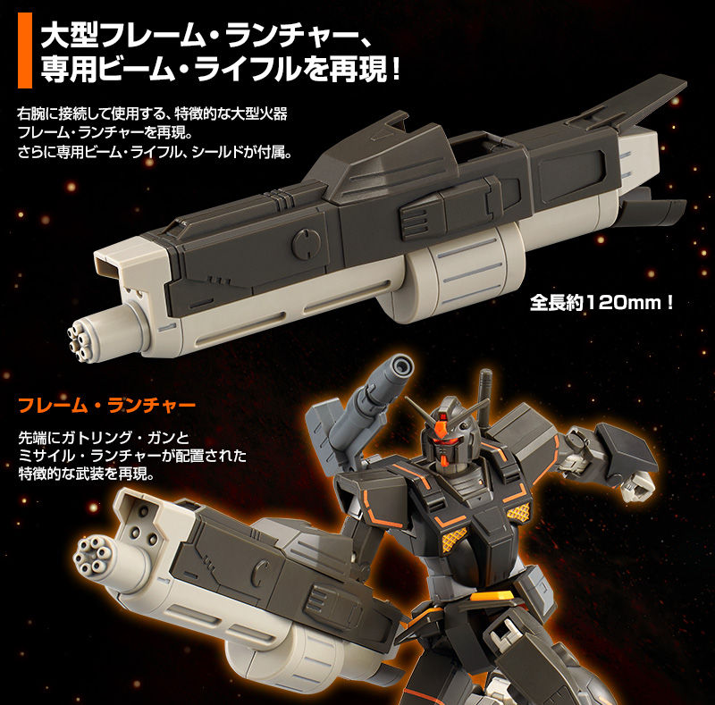 Premium Bandai High Grade (HG) Gundam the Origin 1/144 FA-78-2 Heavy Gundam