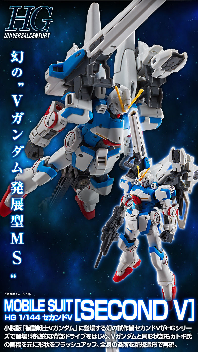 Premium Bandai High Grade (HG) HGUC 1/144 Second Victory Gundam