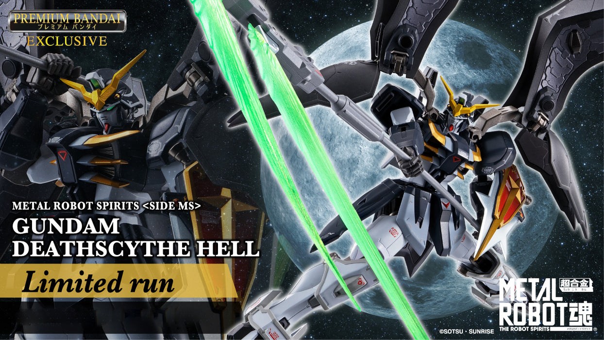 Premium Bandai Metal Robot Spirits <Side MS> New Mobile Report Gundam Wing - Gundam Deathscythe Hell