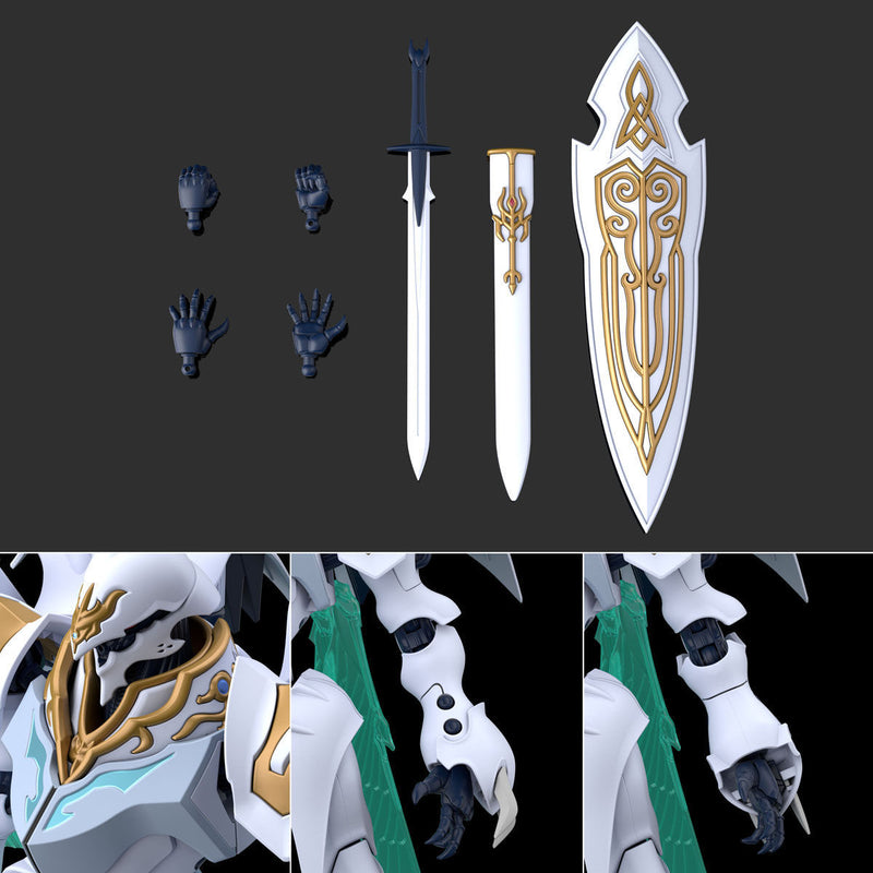 Premium Bandai High Grade (HG) Aura Battler Dunbine 1/72 Aura Battler Sirbine