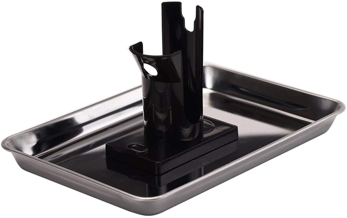GSI Creos Mr. Stands Airbrush Holder With Paint Bottle Storage - 3-Shelf Organizer For Hobbyists