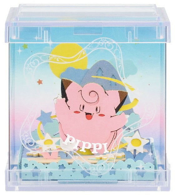 Paper Theater Cube - Pokemon - Clefairy - with Display Case (PTC-08)