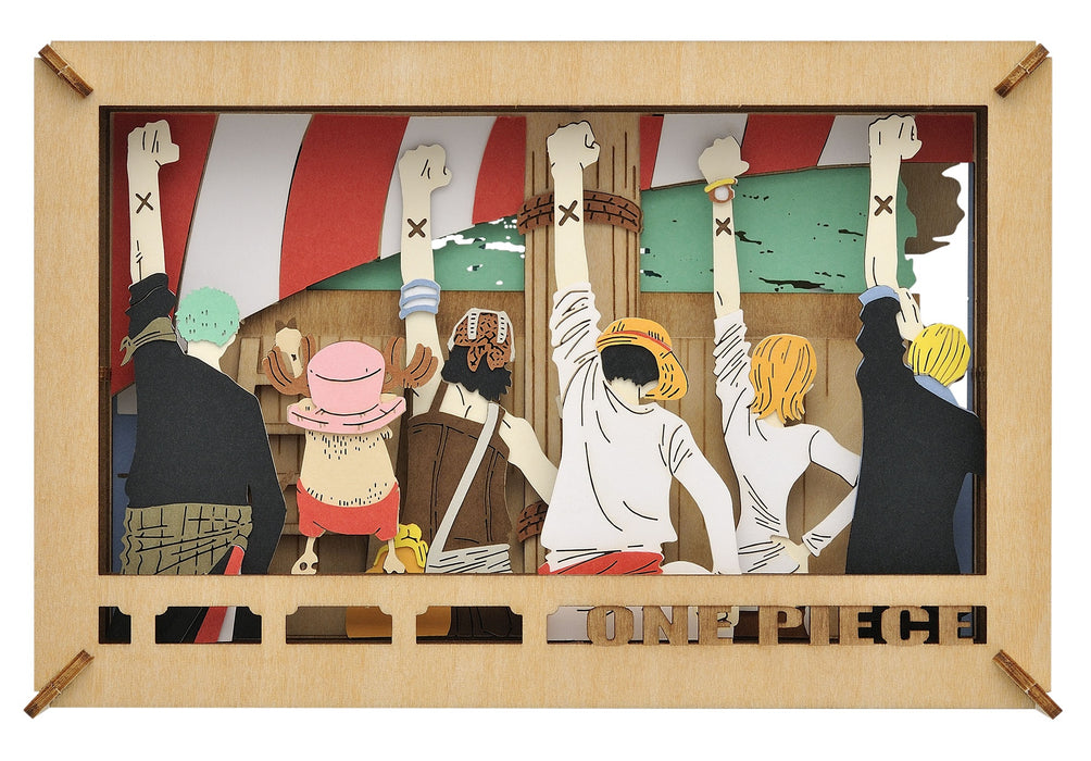 Paper Theater Wood Style - One Piece - Sign of Friendship (PT-WL11)