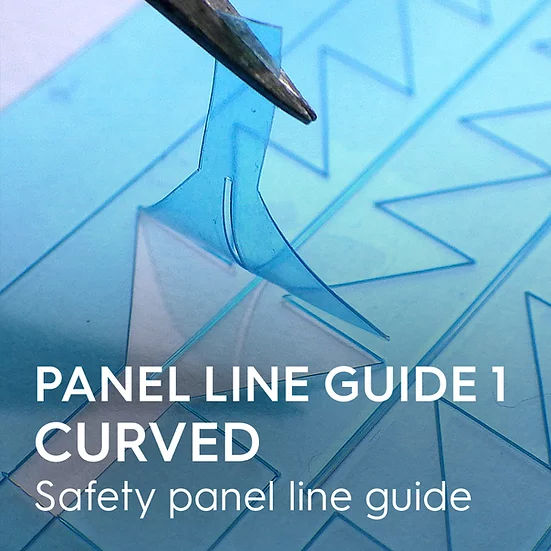 Gunprimer Panel Line Guide Curved Surface (PLG1-C01/02/03)