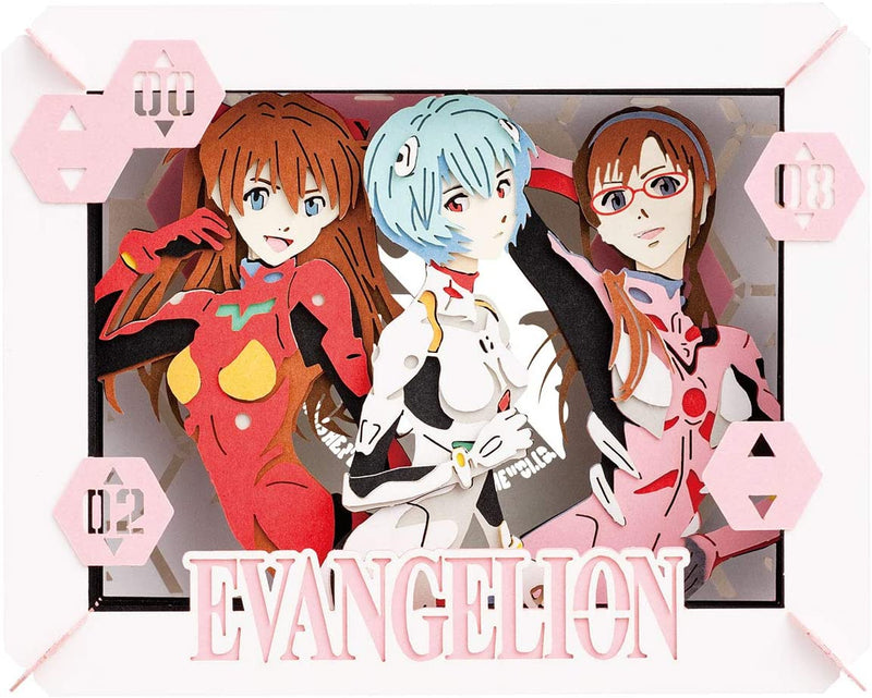 Paper Theater - Evangelion - Rei, Asuka & Mari (PT-155)