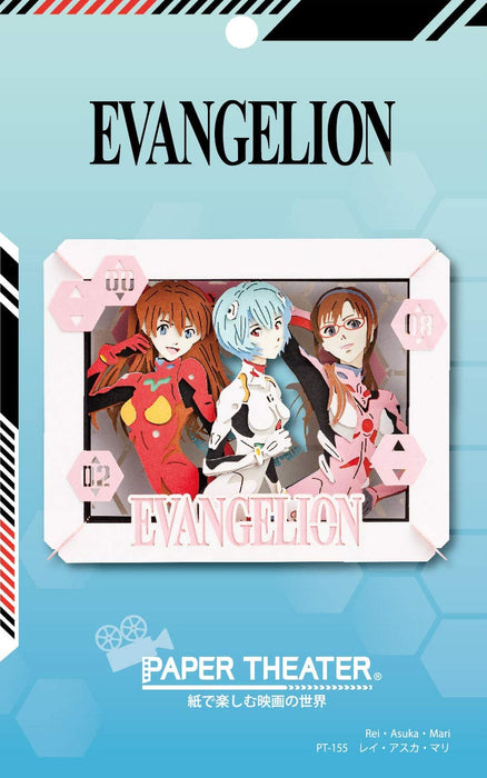 Paper Theater - Evangelion - Rei, Asuka & Mari (PT-155)