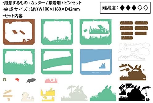 Paper Theater - My Neighbor Totoro - Noharaoosanpo / A Walk in the Field (PT-062)