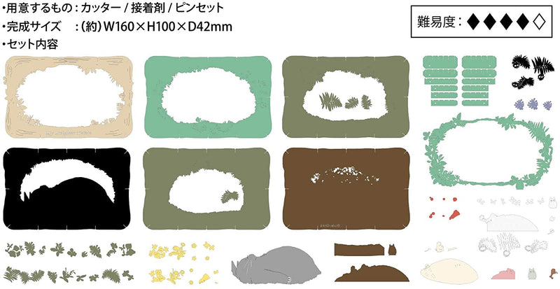 Paper Theater - My Neighbor Totoro - Totoro's Den (PT-L10)