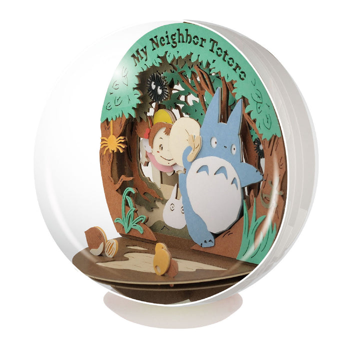Paper Theater Ball - My Neighbor Totoro - Secret Tunnel - with Display Case (PTB-01)